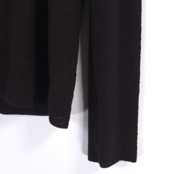 EILEEN FISHER 100%‎ WOOL HONG KONG MADE ITALIAN YARN Loose Turtleneck Top MEDIUM - Picture 9 of 11